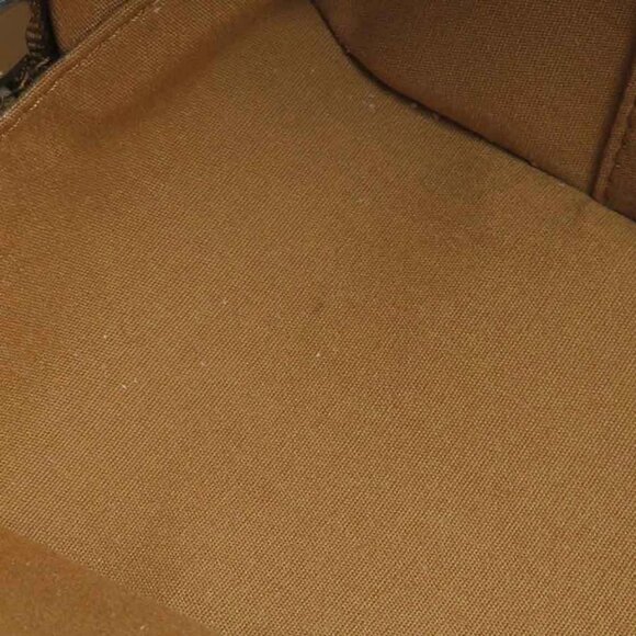 LOUIS VUITTON Monogram Matt Shelton Handbag Gold Brown - Picture 9 of 14